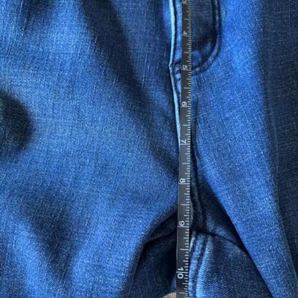 Cowgirl Tuff Women's Boot Cut Jeans - Dark Blue - Picture 5 of 6